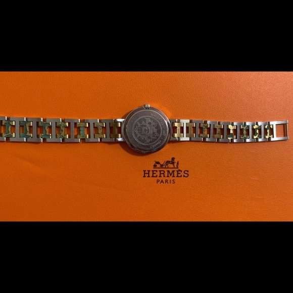 Authentic Hermès Paris clipper 30mm wrist watch - Picture 5 of 12
